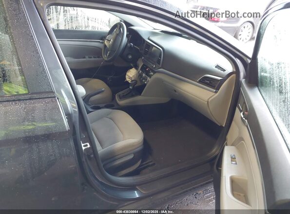 5NPD84LFXLH613557 2020 HYUNDAI ELANTRA Gray Widok wnętrza z przodu