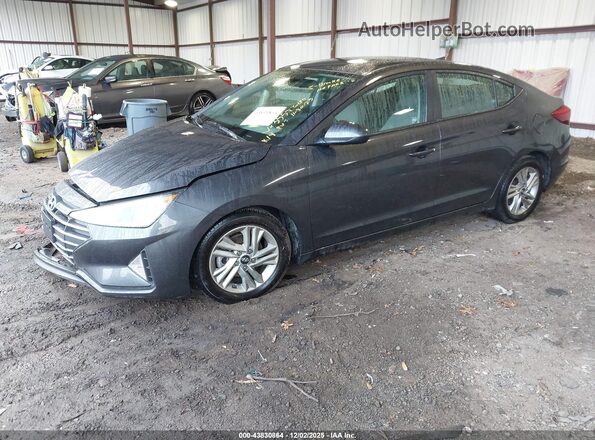 5NPD84LFXLH613557 2020 HYUNDAI ELANTRA Gray Przód lewy