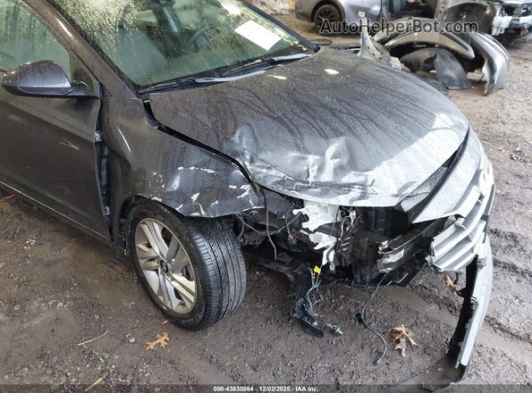 5NPD84LFXLH613557 2020 HYUNDAI ELANTRA Gray Widok z przodu