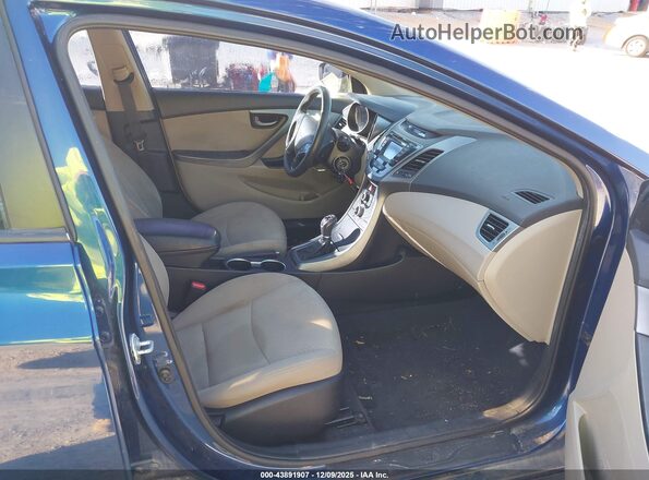 5NPDH4AE2GH657701 2016 HYUNDAI ELANTRA Dark Blue 