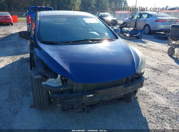 5NPDH4AE2GH657701 2016 HYUNDAI ELANTRA Dark Blue 