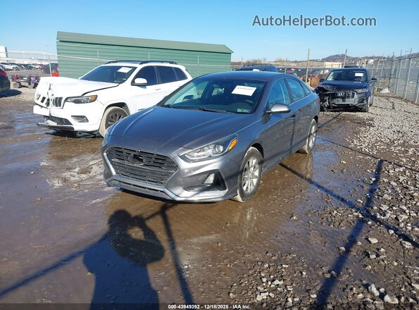 5NPE24AF2JH706496 2018 HYUNDAI SONATA Gray 