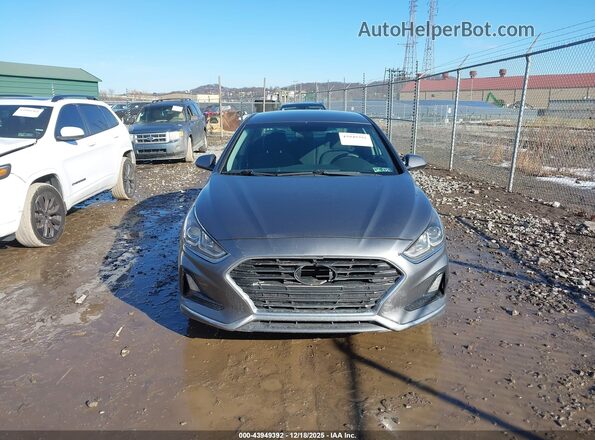 5NPE24AF2JH706496 2018 HYUNDAI SONATA Gray 