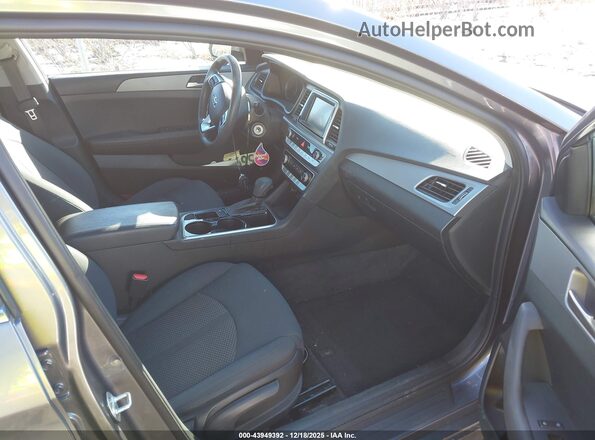 5NPE24AF2JH706496 2018 HYUNDAI SONATA Gray 