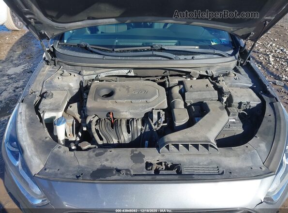 5NPE24AF2JH706496 2018 HYUNDAI SONATA Gray 