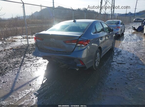 5NPE24AF2JH706496 2018 HYUNDAI SONATA Gray 