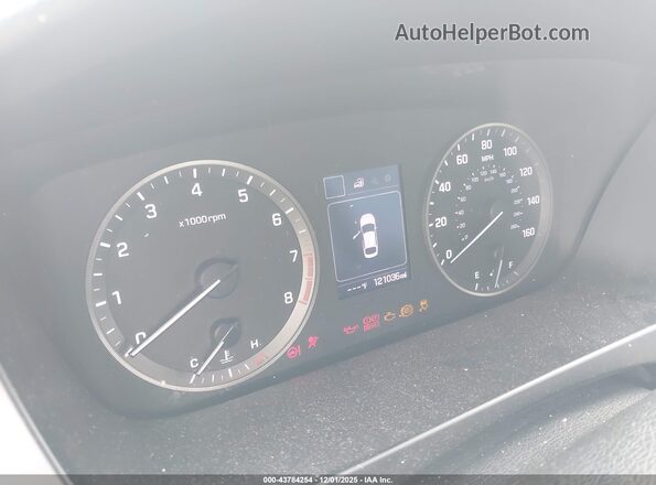 5NPE24AF7GH389615 2016 HYUNDAI SONATA Silver Հետևի նստատեղերի տեսք