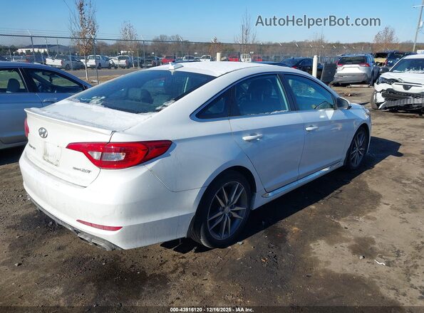 5NPE34AB0HH577596 2017 HYUNDAI SONATA White Tył prawy