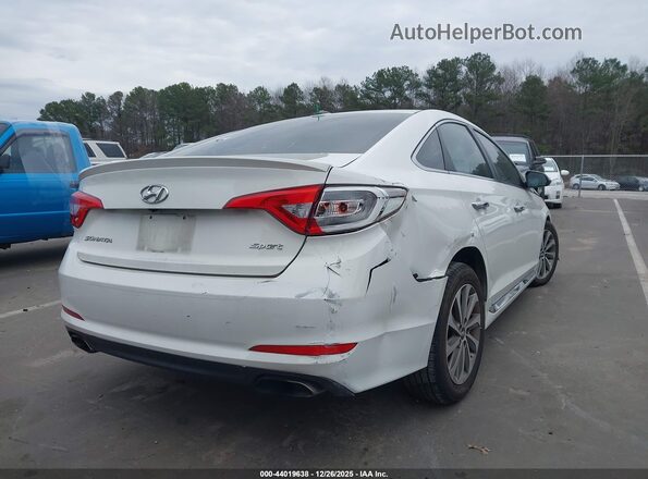 5NPE34AF2GH434117 2016 HYUNDAI SONATA White უკანა მარჯვენა