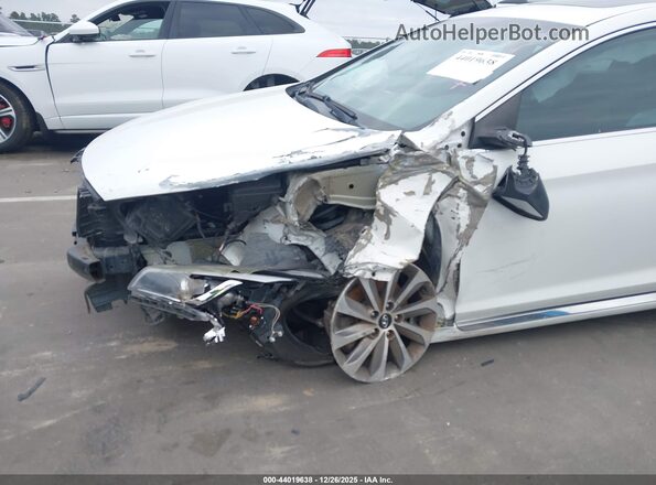 5NPE34AF2GH434117 2016 HYUNDAI SONATA White წინა ხედი