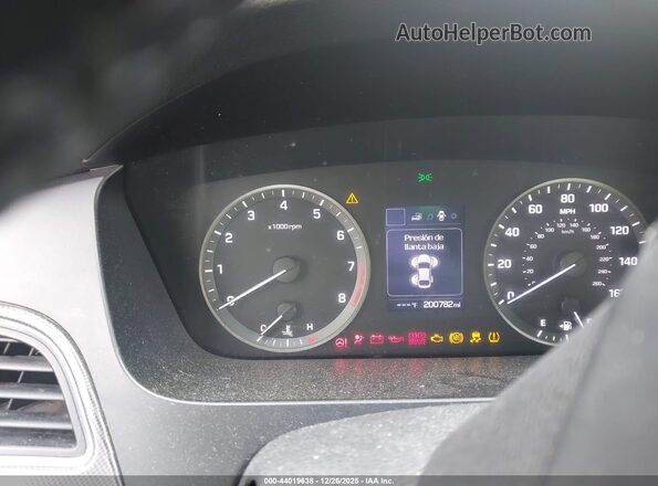 5NPE34AF2GH434117 2016 HYUNDAI SONATA White უკანა სავარძლების ხედი