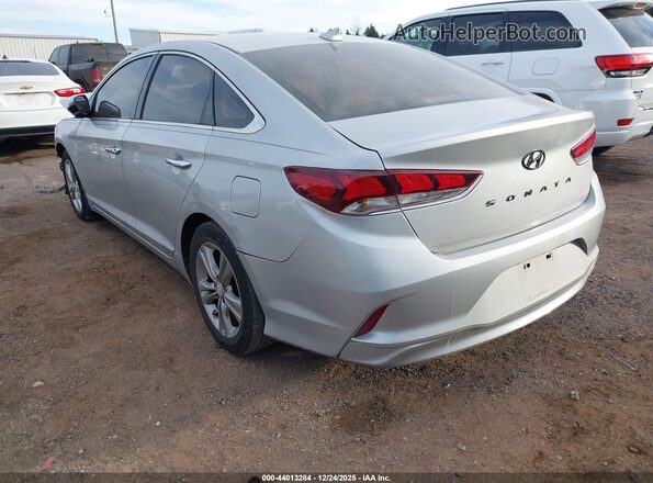 5NPE34AF3JH678589 2018 HYUNDAI SONATA Silver უკანა მარცხენა