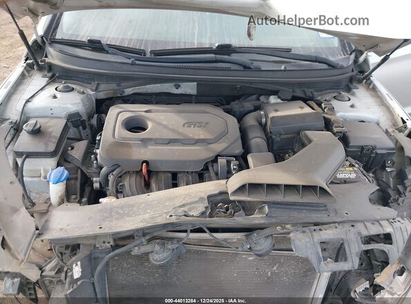 5NPE34AF3JH678589 2018 HYUNDAI SONATA Silver უკანა ხედი