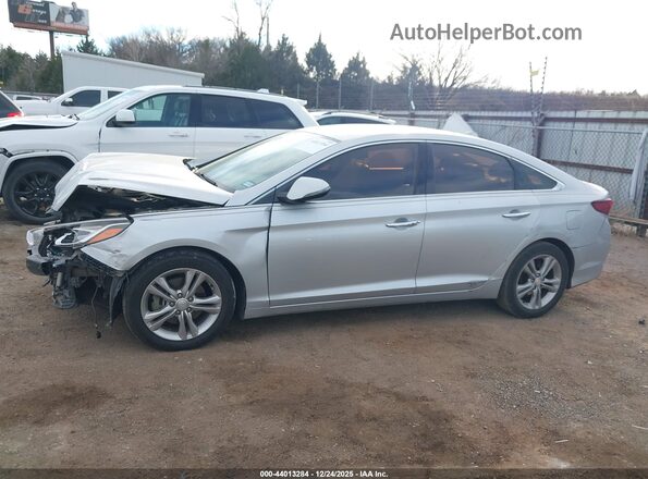 5NPE34AF3JH678589 2018 HYUNDAI SONATA Silver 