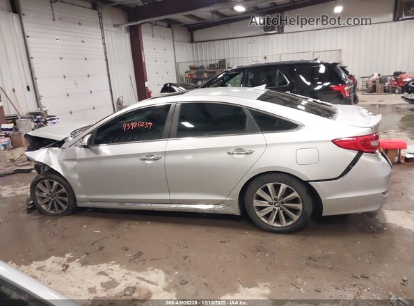 5NPE34AF4HH525665 2017 HYUNDAI SONATA Серебряный Панорамный вид салона 360°