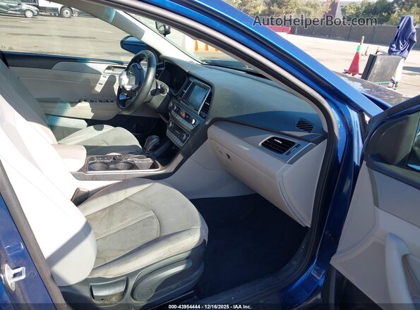 5NPE34AF5JH723256 2018 HYUNDAI SONATA Blue 