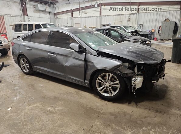 5NPE34AF6JH720642 2018 HYUNDAI SONATA Серый 