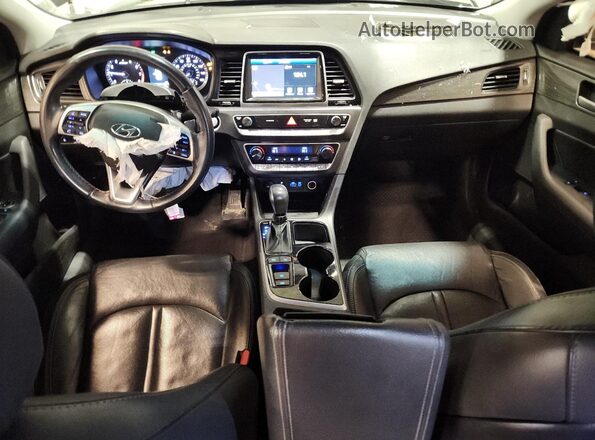 5NPE34AF6JH720642 2018 HYUNDAI SONATA Серый 