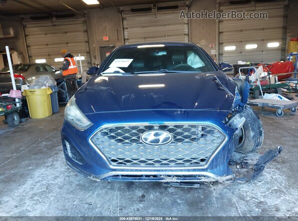 5NPE34AF7JH661696 2018 HYUNDAI SONATA Blue 