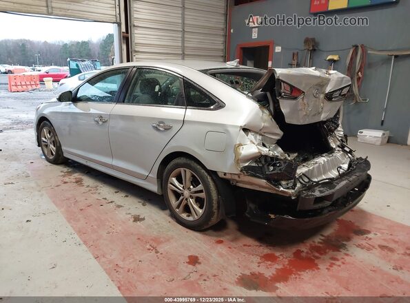 5NPE34AF7JH670088 2018 HYUNDAI SONATA Silver Задня ліва чверть
