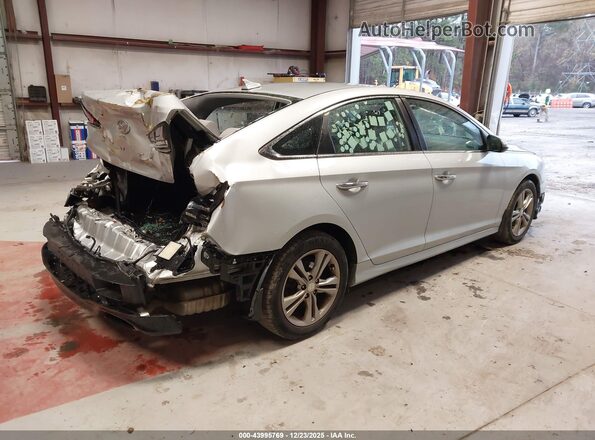 5NPE34AF7JH670088 2018 HYUNDAI SONATA Silver Задня права чверть