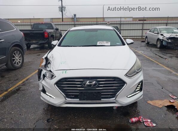 5NPE34AF9JH629705 2018 HYUNDAI SONATA Белый 