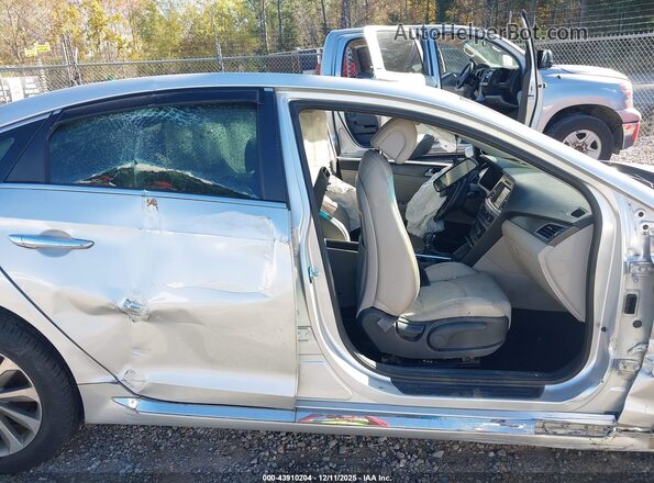 5NPE34AFXHH444847 2017 HYUNDAI SONATA Silver უკანა სალონის ხედი