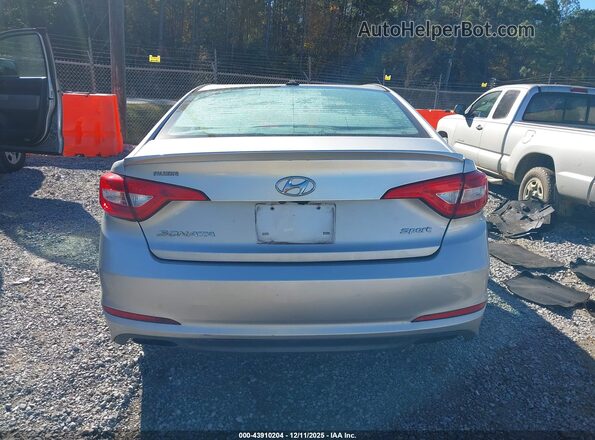 5NPE34AFXHH444847 2017 HYUNDAI SONATA Silver 