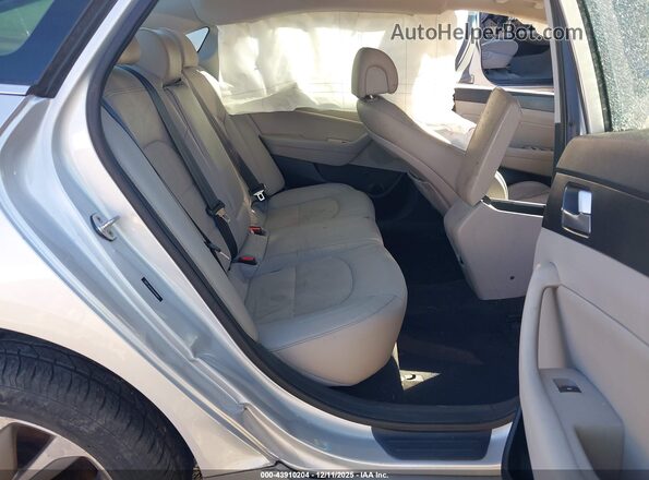 5NPE34AFXHH444847 2017 HYUNDAI SONATA Silver VIN კოდის სტიკერის ხედი