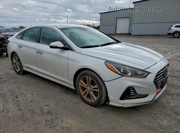 5NPE34AFXJH620575 2018 HYUNDAI SONATA White 