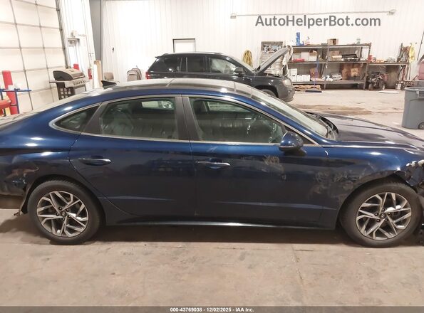 5NPEF4JA9LH004476 2020 HYUNDAI SONATA Blue Панорамний вид салону 360°