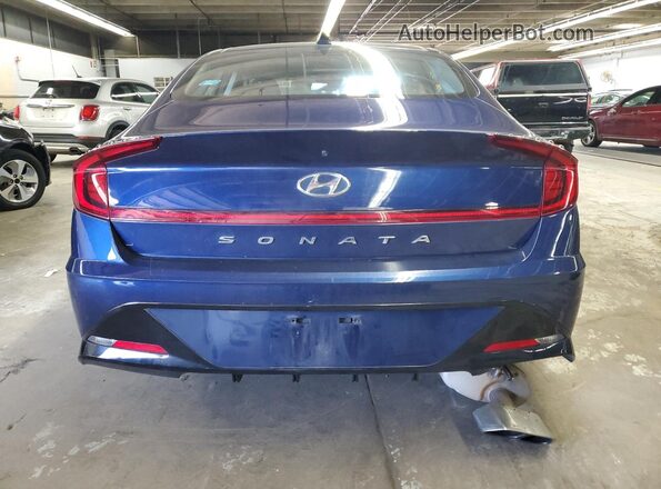 5NPEF4JA9MH119273 2021 HYUNDAI SONATA Blue Vista trasera