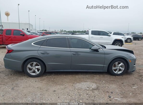 5NPEG4JA8MH065574 2021 HYUNDAI SONATA Gray Rear interior view