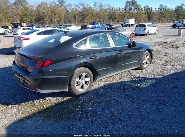 5NPEG4JA8NH145264 2022 HYUNDAI SONATA Black უკანა მარჯვენა
