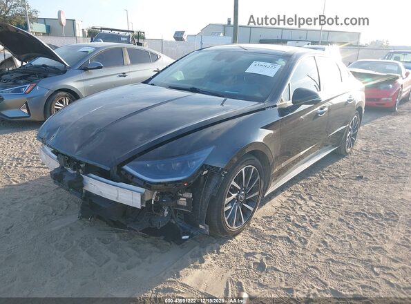 5NPEH4J23LH008560 2020 HYUNDAI SONATA Black 
