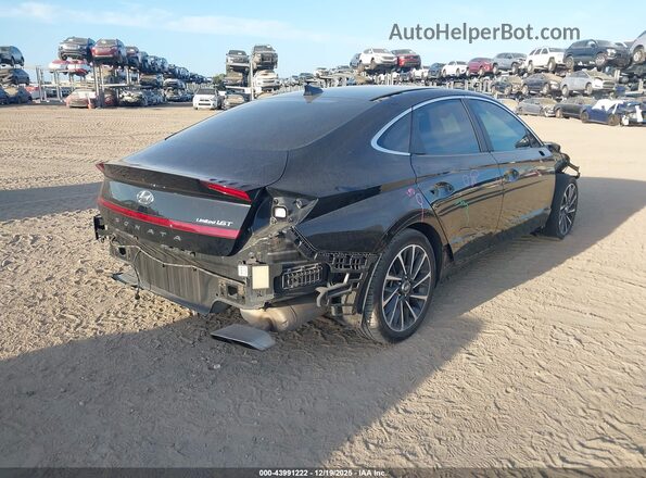 5NPEH4J23LH008560 2020 HYUNDAI SONATA Black 