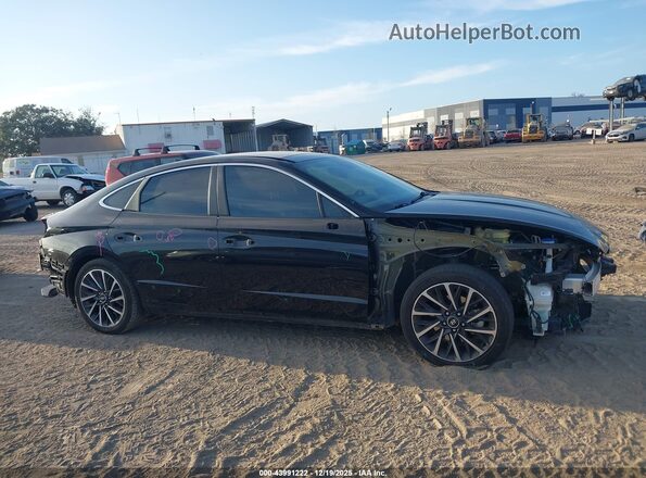5NPEH4J23LH008560 2020 HYUNDAI SONATA Black 