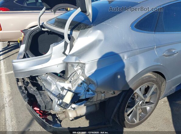 5NPEJ4J27MH064748 2021 HYUNDAI SONATA Gray 