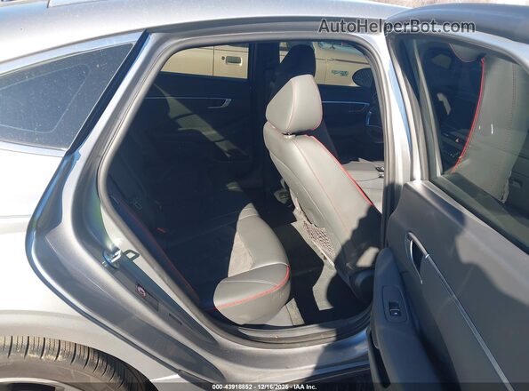 5NPEJ4J27MH064748 2021 HYUNDAI SONATA Gray Вид наклейки з VIN-кодом