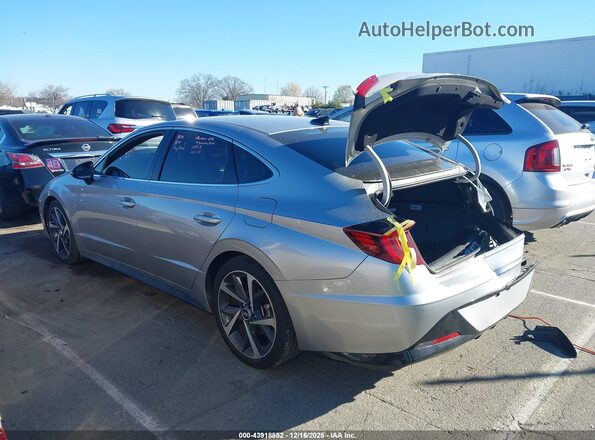 5NPEJ4J27MH064748 2021 HYUNDAI SONATA Gray Панорамний вид салону 360°