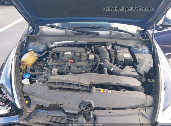 5NPEJ4J27NH142060 2022 HYUNDAI SONATA Blue Հետևի տեսք