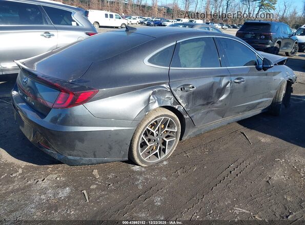5NPEK4JC6NH148163 2022 HYUNDAI SONATA Gray 
