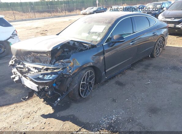 5NPEK4JC6NH148163 2022 HYUNDAI SONATA Gray 