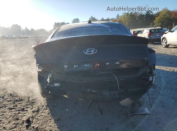 5NPEK4JC9NH134337 2022 HYUNDAI SONATA Black Widok z tyłu