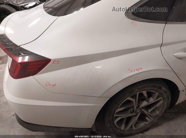 5NPEL4JAXLH052528 2020 HYUNDAI SONATA White 