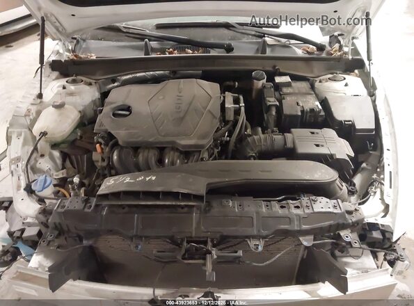5NPEL4JAXLH052528 2020 HYUNDAI SONATA White Widok z tyłu