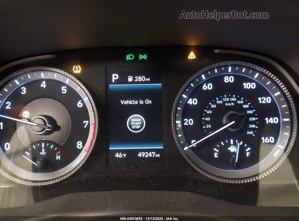 5NPEL4JAXLH052528 2020 HYUNDAI SONATA White Widok tylnych siedzeń