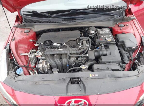 5NPLL4AG3PH091835 2023 HYUNDAI ELANTRA Red Հետևի տեսք