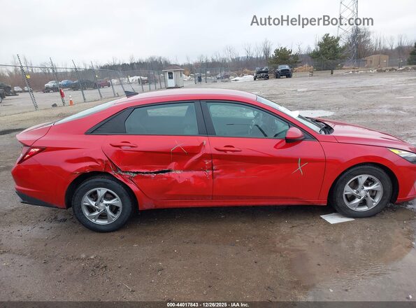 5NPLL4AG3PH091835 2023 HYUNDAI ELANTRA Red Դիմացի տեսք