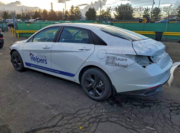 5NPLM4AG2NH079489 2022 HYUNDAI ELANTRA Белый Задняя левая четверть